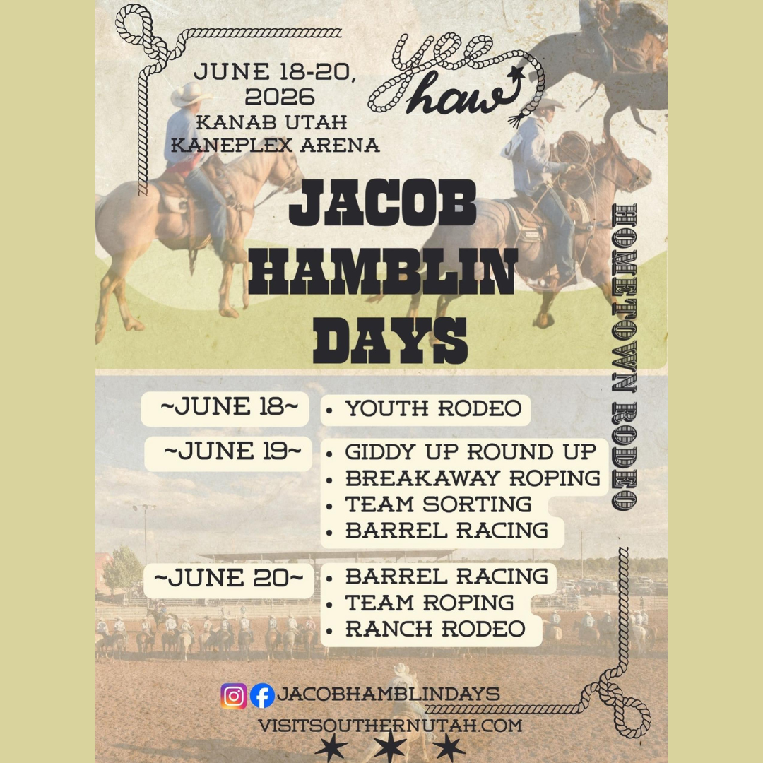 Jacob Hamblin Days Rodeo June 18-20th